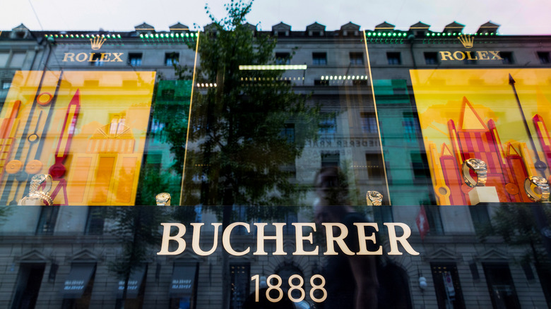 Exterior of Bucherer store