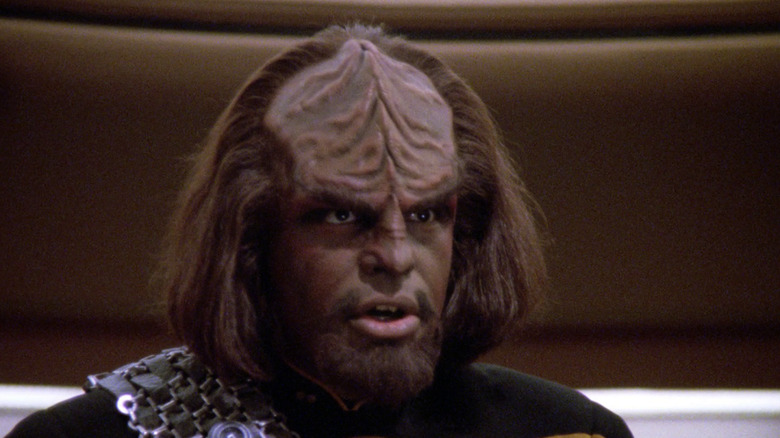 Worf from Star Trek: The Next Generation