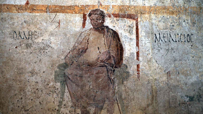 fresco of Thales of Miletus