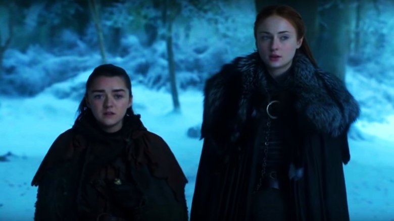 Arya and Sansa Stark