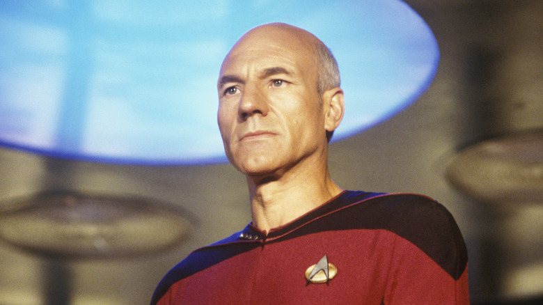 patrick stewart star trek uniform