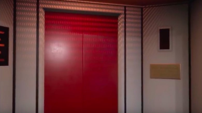 The bridge doors, star trek