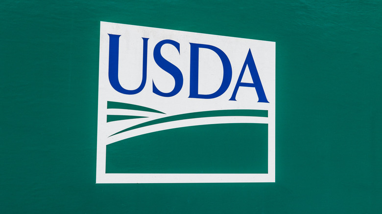 USDA sign