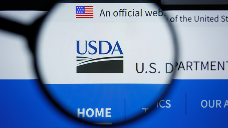 USDA magnifying glass