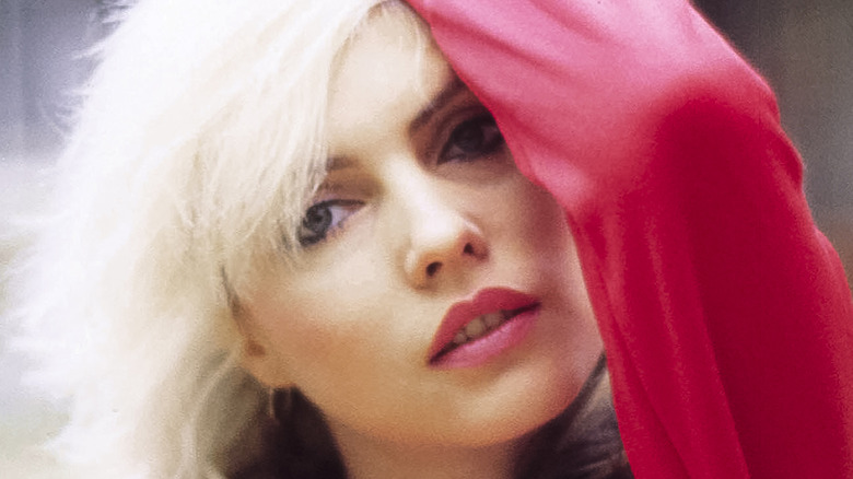 Debbie Harry shows off blonde hair