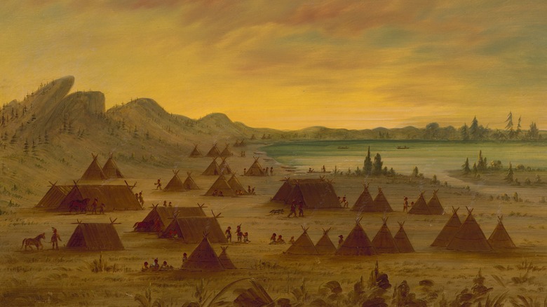 19th century apachee village