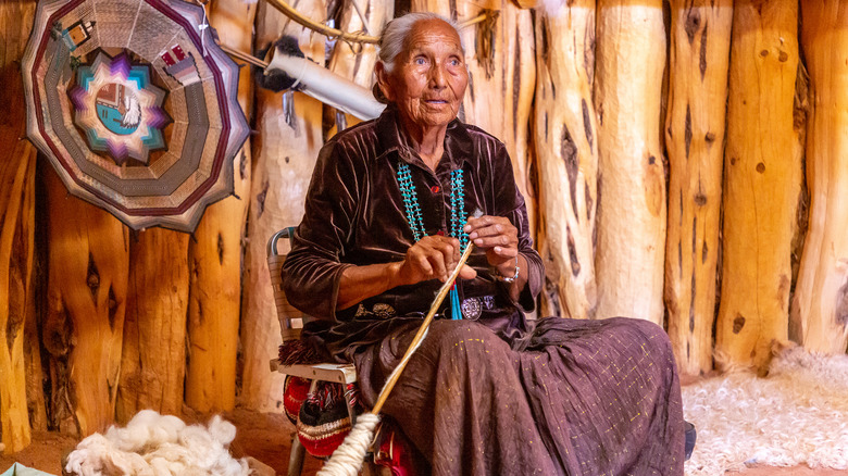 navajo woman reservation arizona