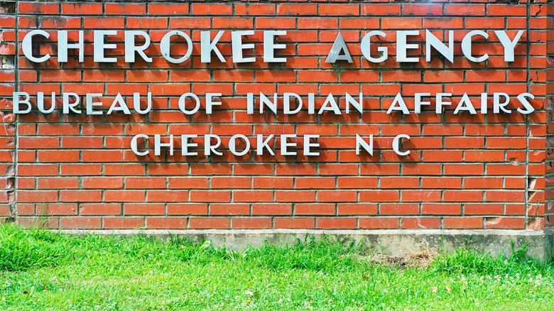 bureau Indian affairs Cherokee branch