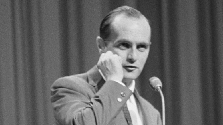 Bob Newhart on stage 1960s