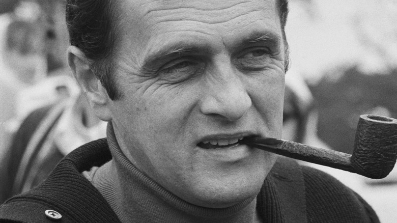 Bob Newhart smoking pipe