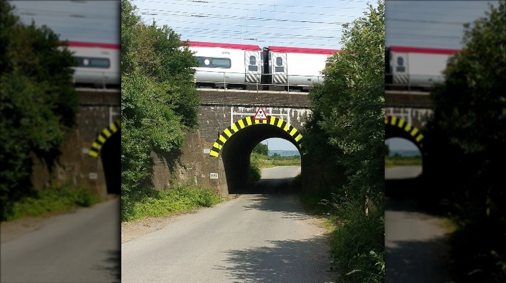 Train Robbers' Bridge, site of The Great Train Robbery