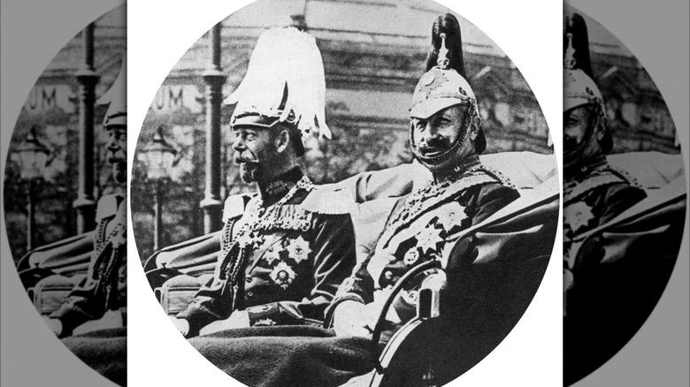 Kaiser Wilhelm w/cousin George V