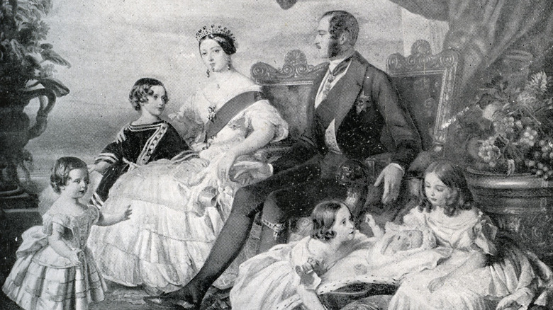 queen victoria and prince albert and family
