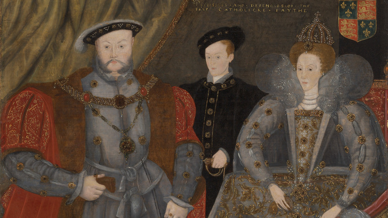 Henry VIII Edward VI and Elizabeth I