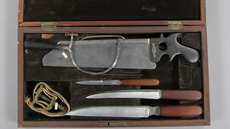 Civil War surgeon tools