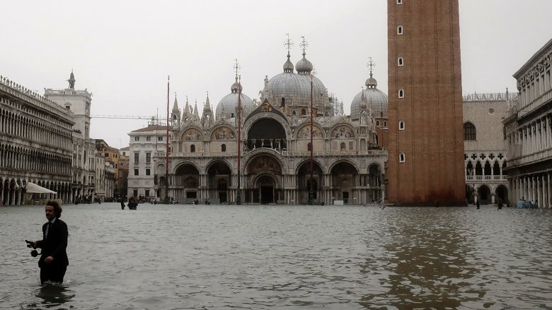 Flooded venice