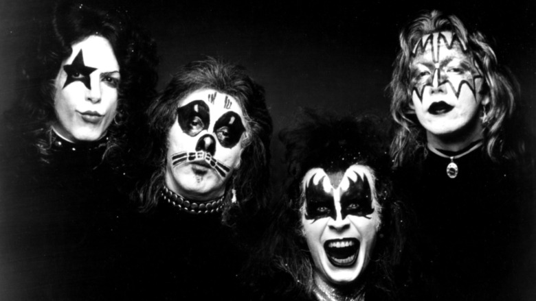 members of KISS in 1974