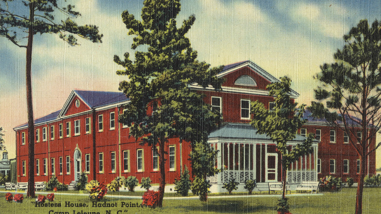 Hostess House building from Camp Lejeune