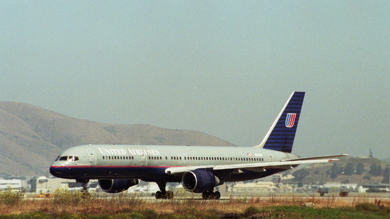 a Boeing 757 plane