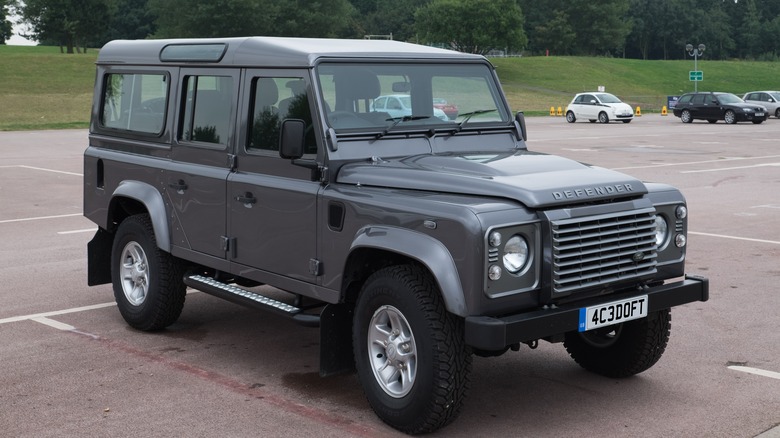 Land Rover station wagon