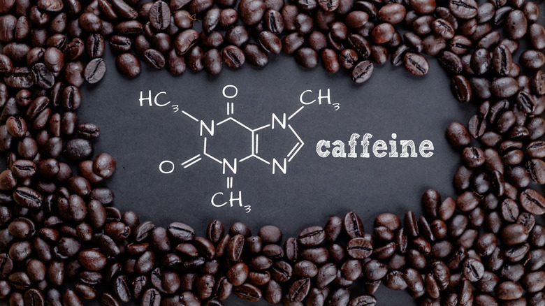 the chemical formula for caffeine