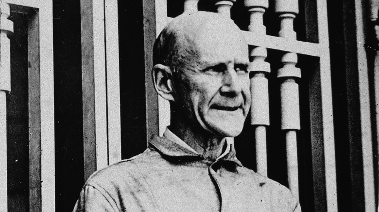 Eugene Debs in prison uniform