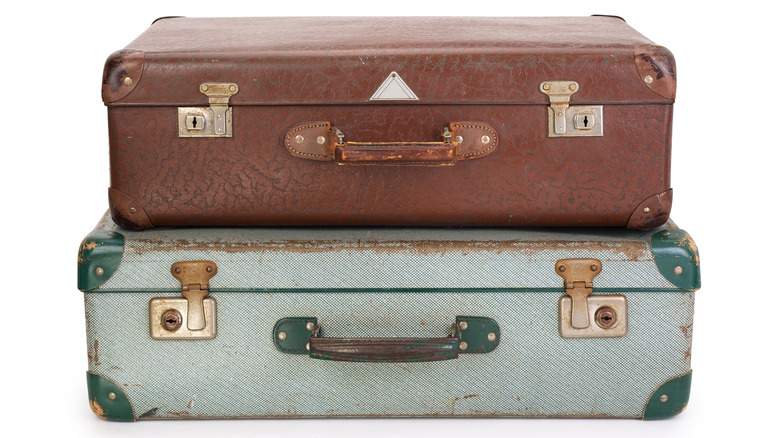 old suitcases