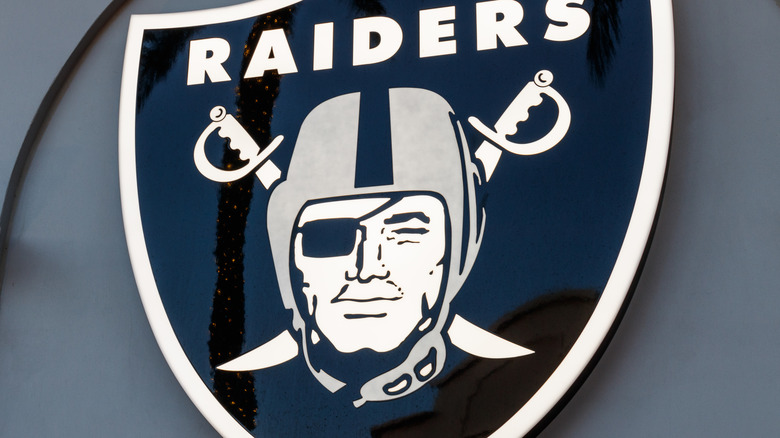 The Oakland Raiders logo