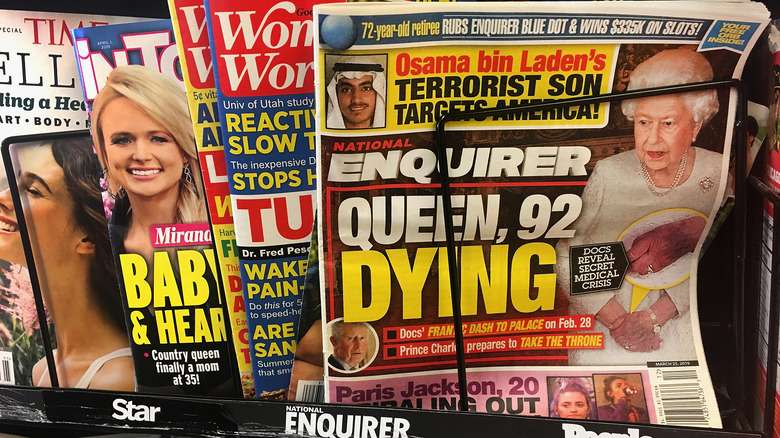 Tabloids, National Enquirer magazine