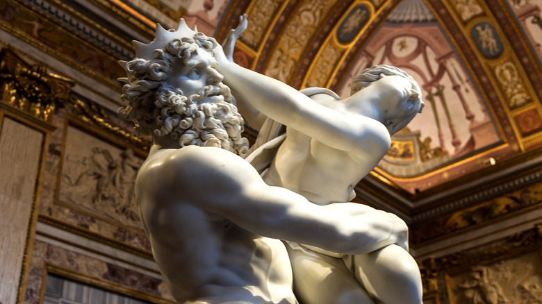 Rape of Proserpina (Persephone) statue 