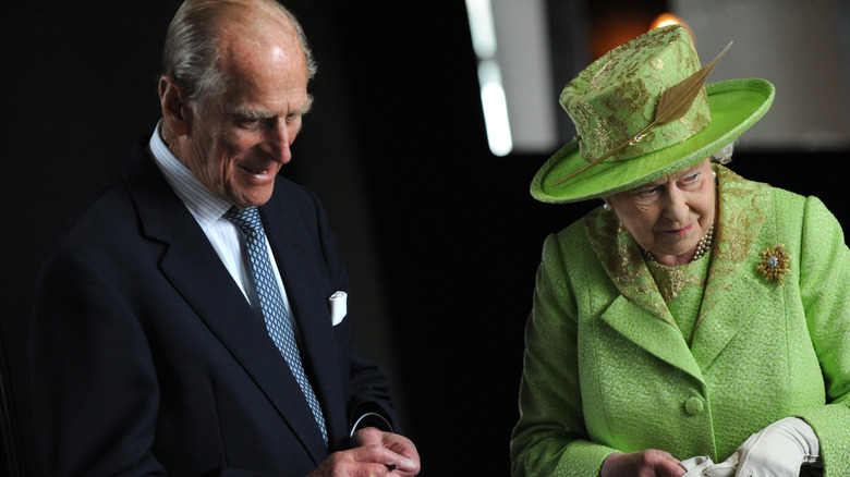Prince Philip and Elizabeth II in 2012