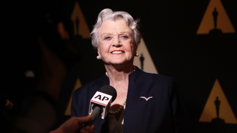 Angela Lansbury smiling