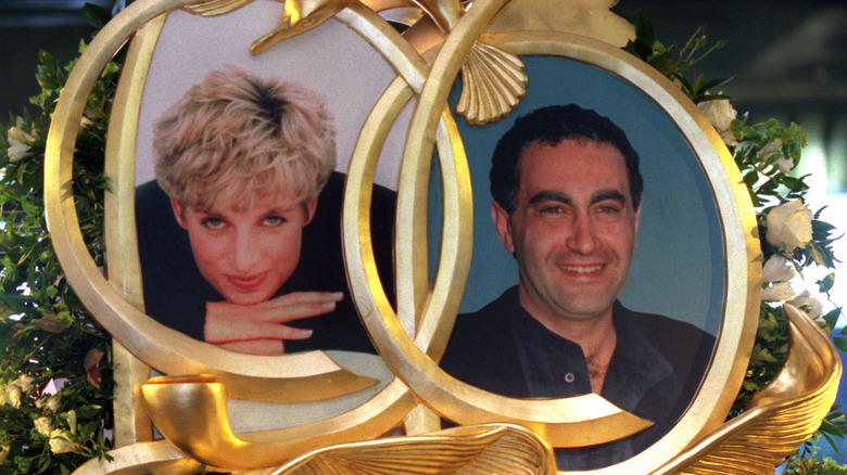 Dodi Fayed and Princess Diana pictures frame