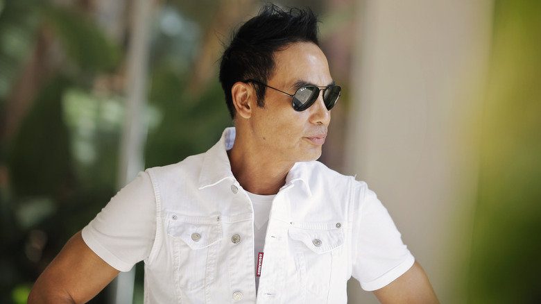 Simon Yam poses for a portrait