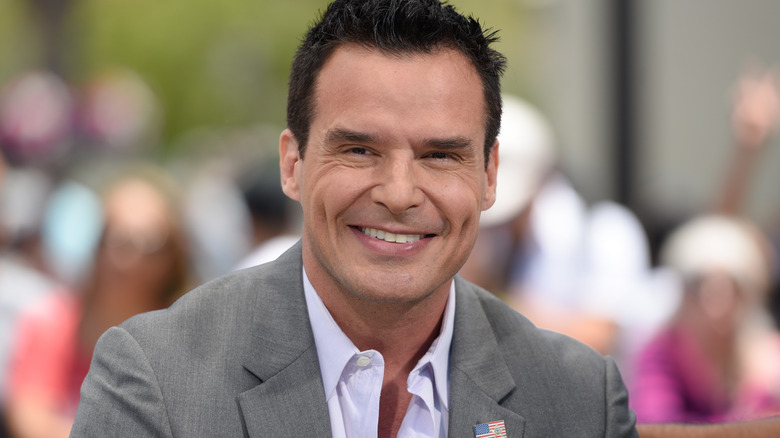 Antonio Sabato Jr posing for the camera