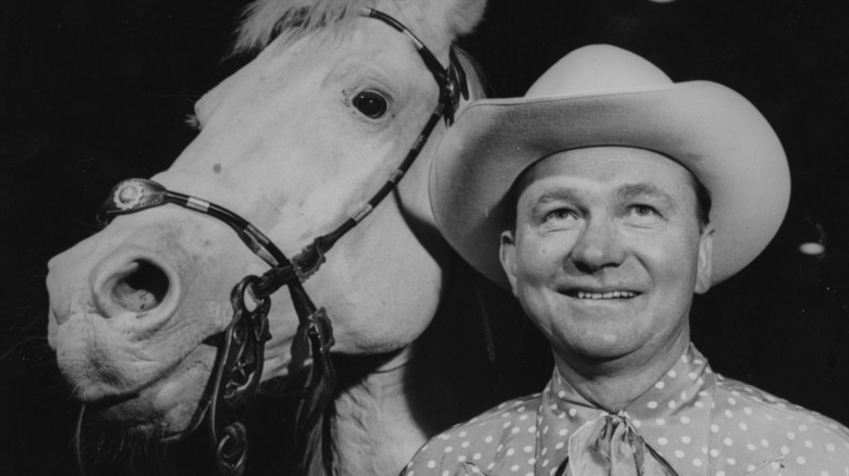 Tex Ritter and his horse