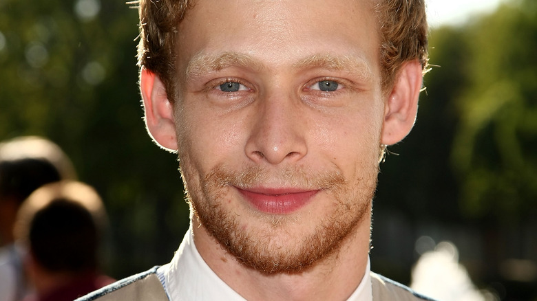 Johnny Lewis grinning