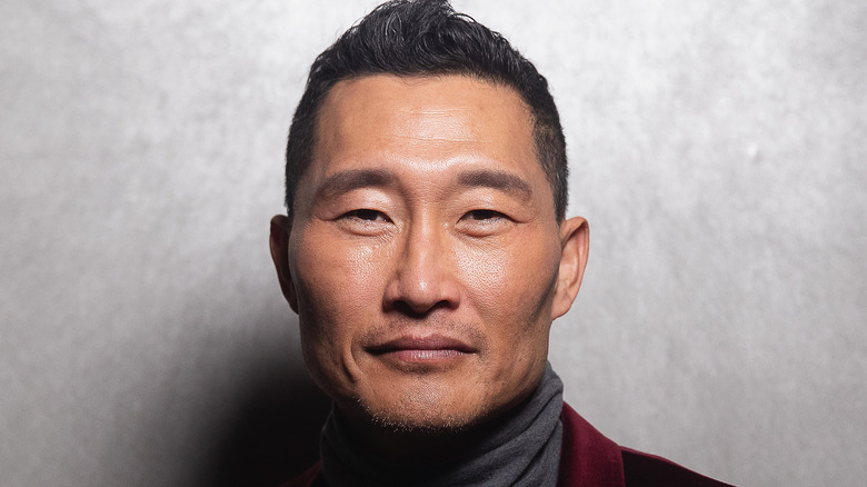 Daniel Dae Kim velvet jacket