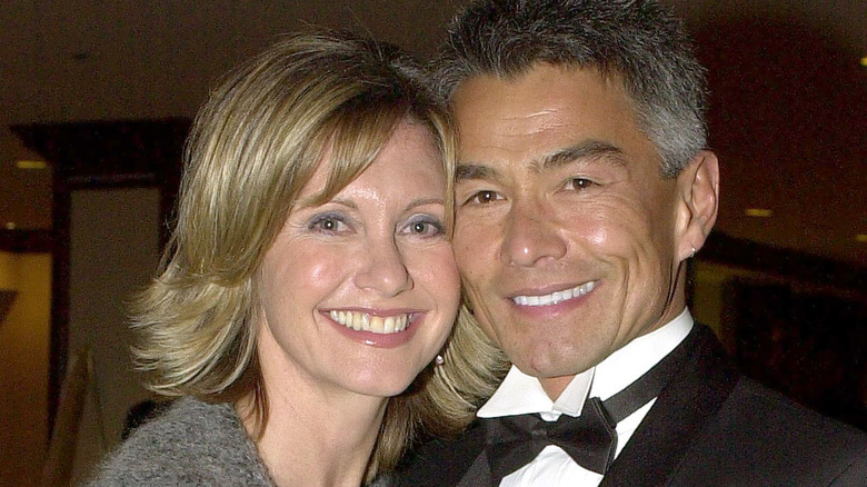 Patrick McDermott with Olivia Newton-John