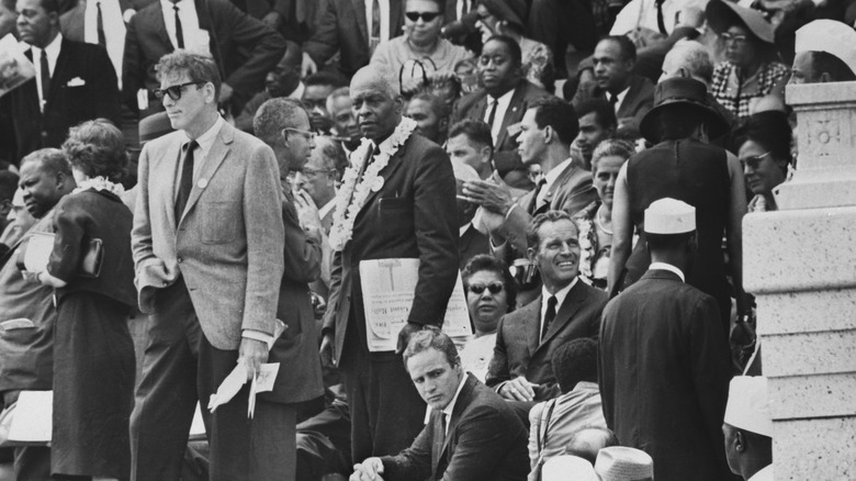 Charlton Heston at the 1963 March