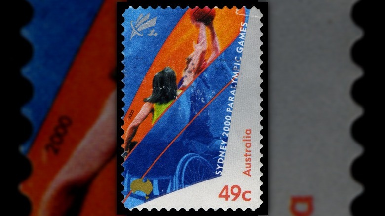 Sticker from 2000 Paralympics