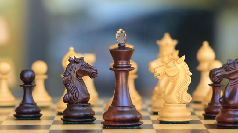 A chess set