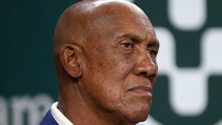 Fergie Jenkins at Rangers Hall of Fame induction ceremony