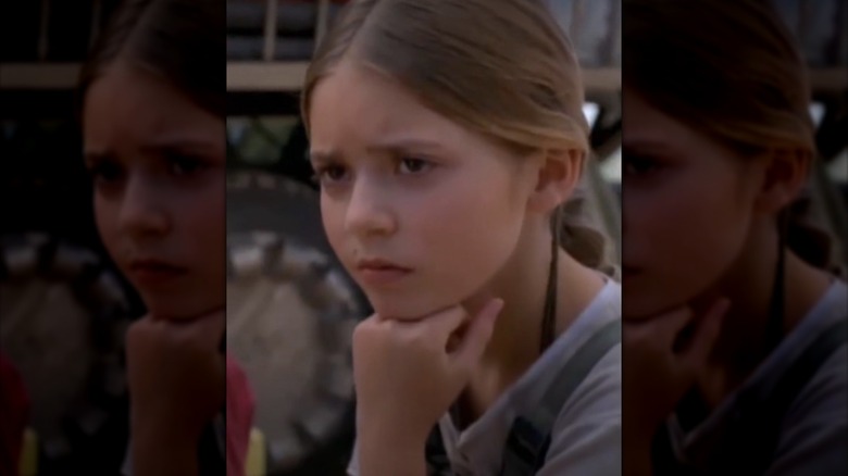 J. Madison Wright in a scene from NBC TV series Earth 2