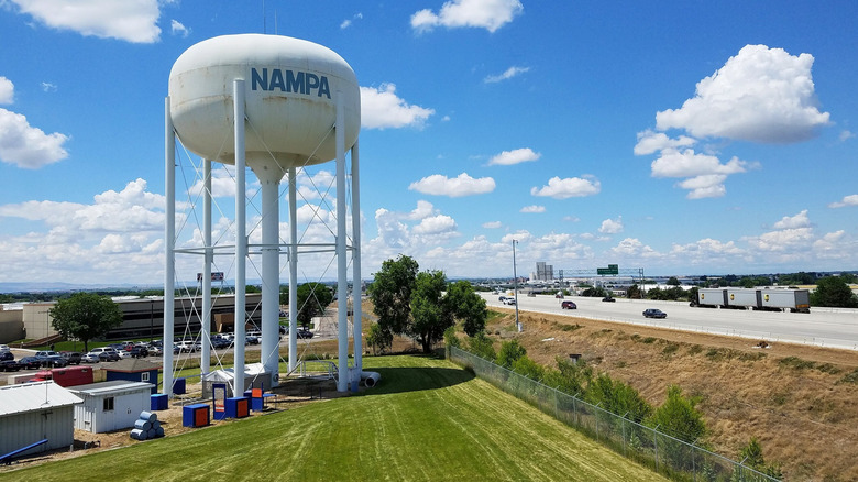 Nampa, Idaho water tower