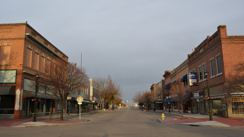 Nampa, Idaho historic downtown