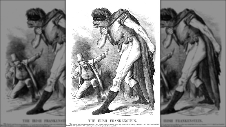 Illustration of "Irish Frankenstein"