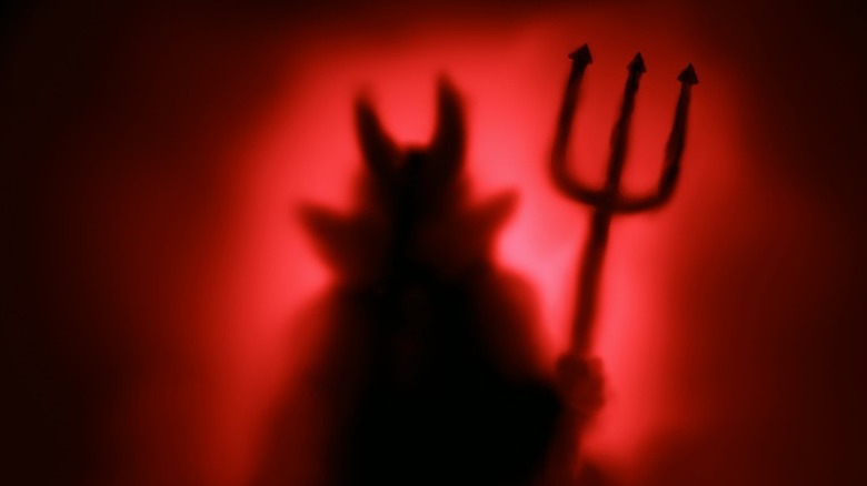 Devil silhouette