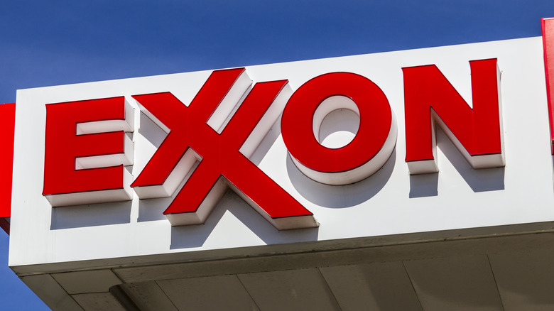 Exxon sign