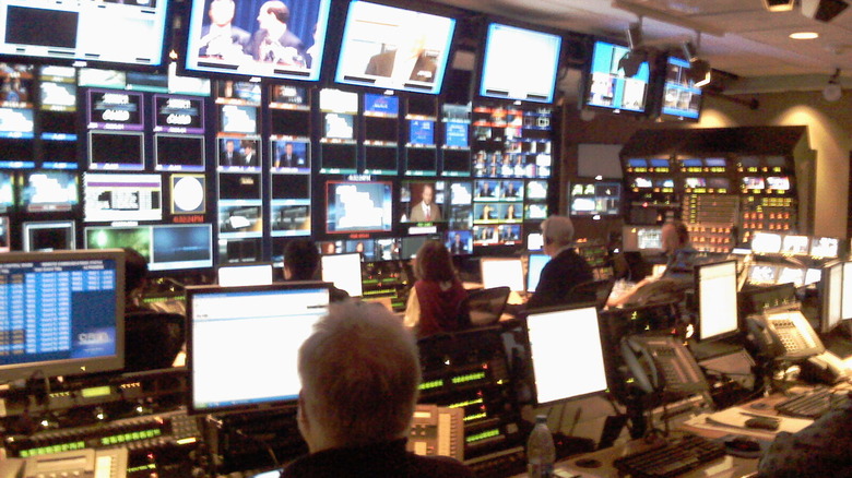 NBC Nightly News broadcast in 2008